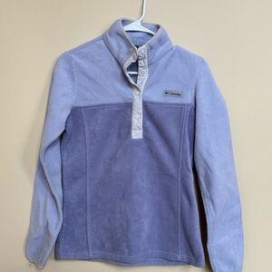 Columbia Purple Fleece Pullover